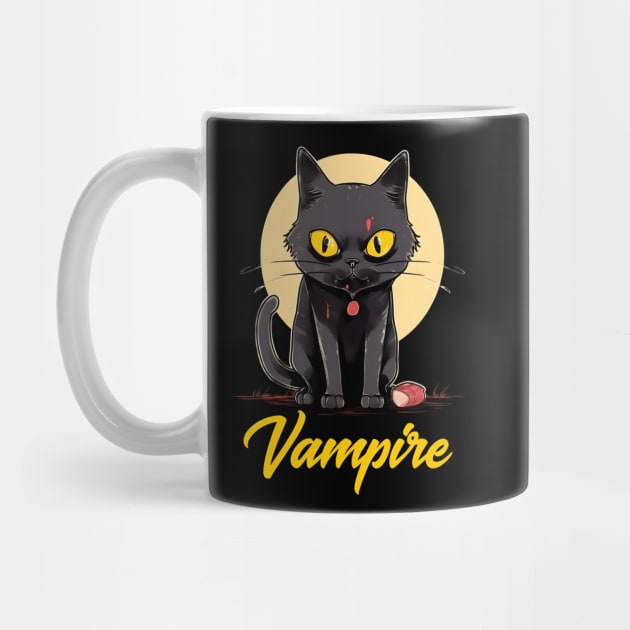 Vampire Cat by ArtRoute02